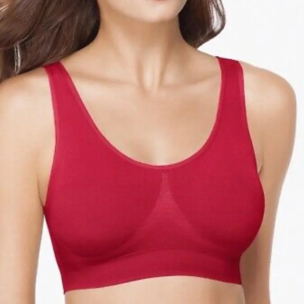NWT WACOAL  B-SMOOTH Bralette red